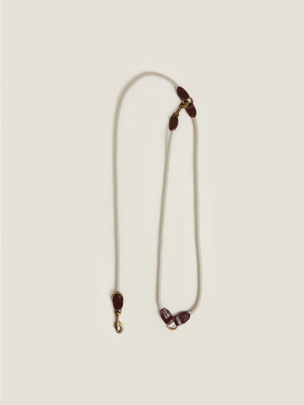 Zara Rope Dog Leash Multipurpose Hands-free Khaki